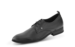 Мъжки обувки в черен цвят снимка